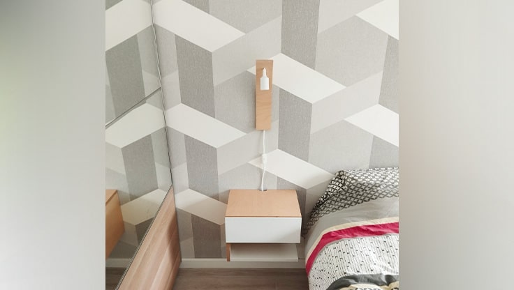 creation meuble sur mesure chevet
